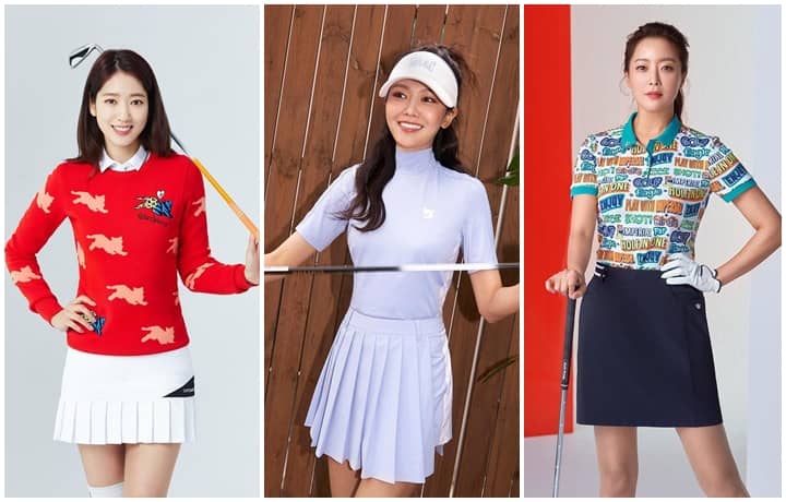 Korean Actresses Who Are Into Golfing